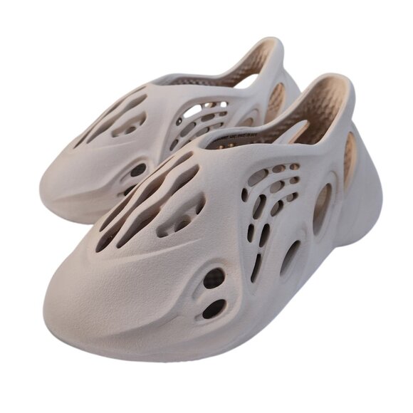 Adidas Yeezy Ochre Foam RNR ID4752 Stone Taupe Clog Sneakers Shoes Size 5 - Picture 2 of 8